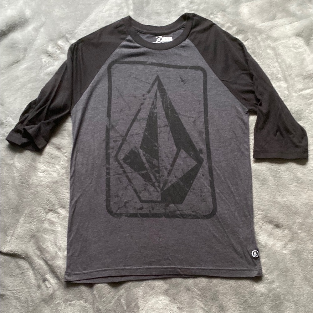 Volcom Raglan 3/4 Baseball Tee - Men’s Small